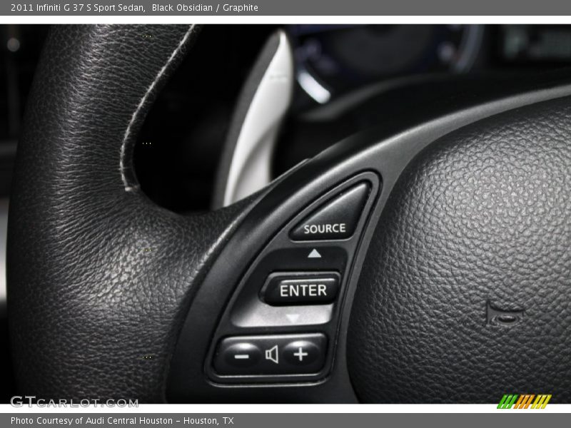 Black Obsidian / Graphite 2011 Infiniti G 37 S Sport Sedan