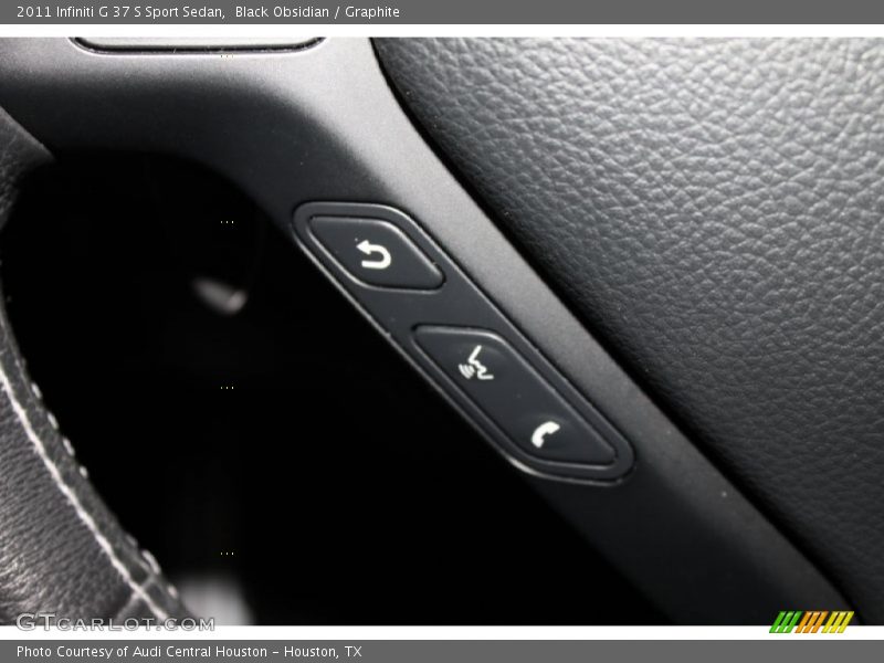 Black Obsidian / Graphite 2011 Infiniti G 37 S Sport Sedan
