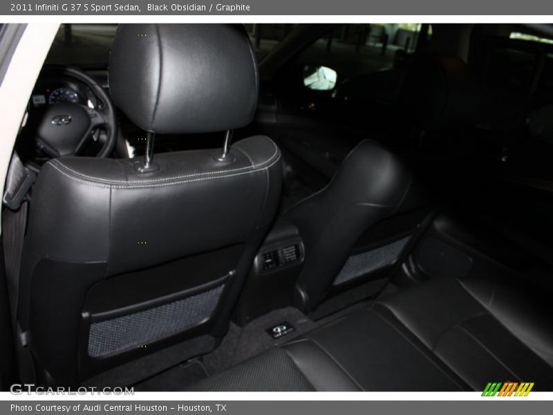 Black Obsidian / Graphite 2011 Infiniti G 37 S Sport Sedan