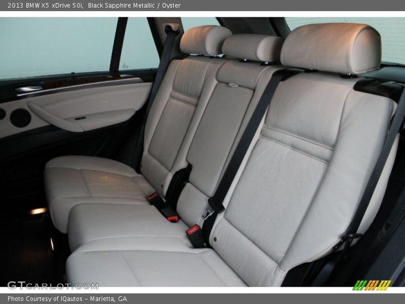 Black Sapphire Metallic / Oyster 2013 BMW X5 xDrive 50i