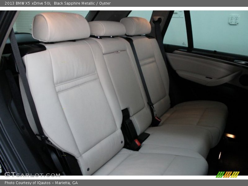 Black Sapphire Metallic / Oyster 2013 BMW X5 xDrive 50i