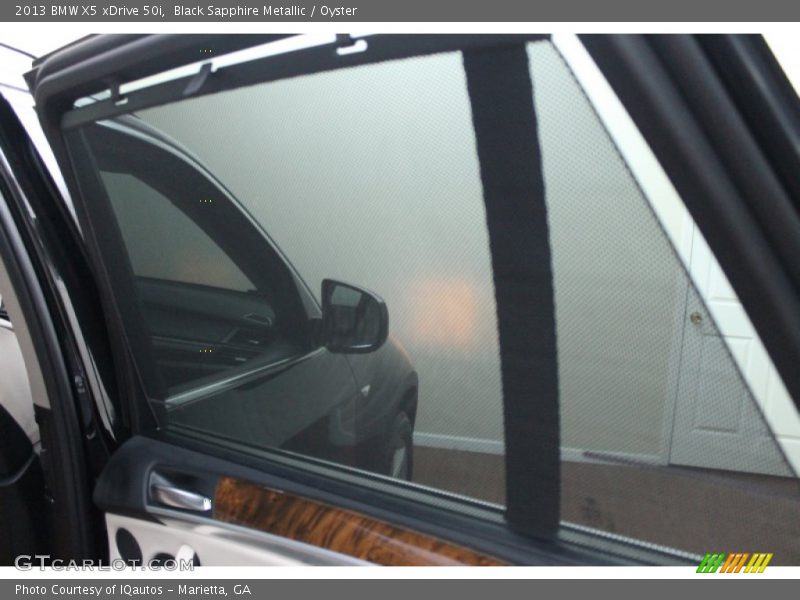 Black Sapphire Metallic / Oyster 2013 BMW X5 xDrive 50i