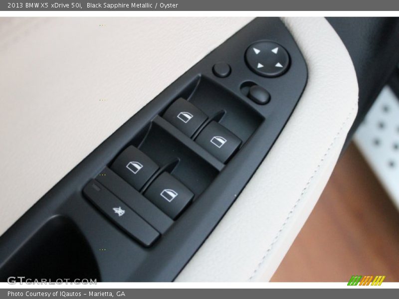 Black Sapphire Metallic / Oyster 2013 BMW X5 xDrive 50i