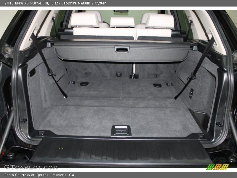 Black Sapphire Metallic / Oyster 2013 BMW X5 xDrive 50i