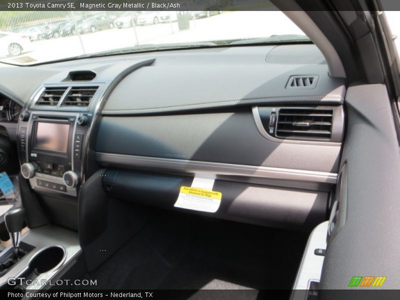 Magnetic Gray Metallic / Black/Ash 2013 Toyota Camry SE