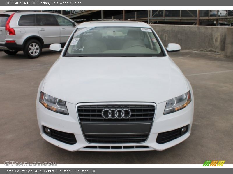 Ibis White / Beige 2010 Audi A4 2.0T Sedan