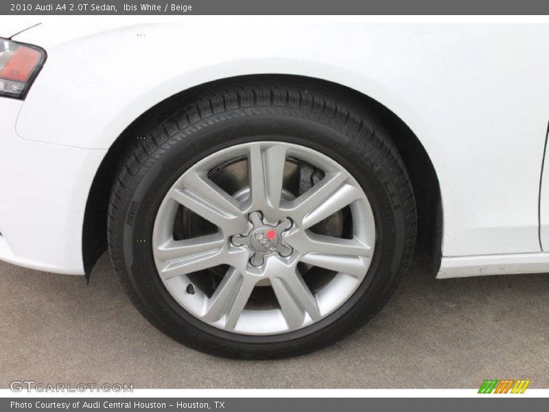 Ibis White / Beige 2010 Audi A4 2.0T Sedan