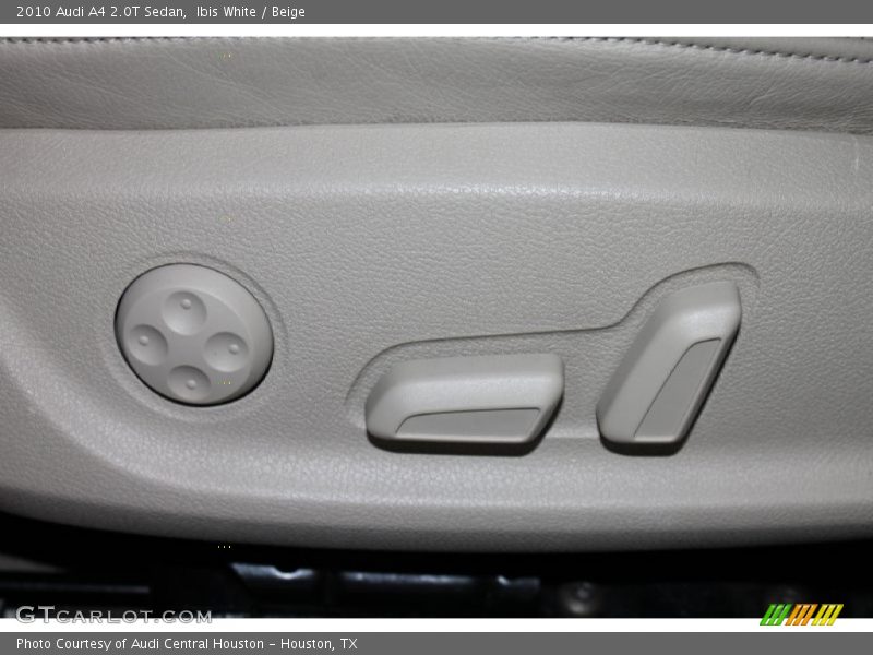 Ibis White / Beige 2010 Audi A4 2.0T Sedan