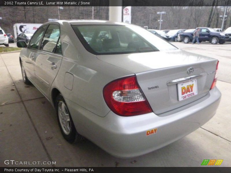 Lunar Mist Metallic / Stone 2002 Toyota Camry LE