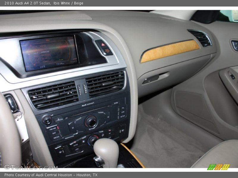 Ibis White / Beige 2010 Audi A4 2.0T Sedan
