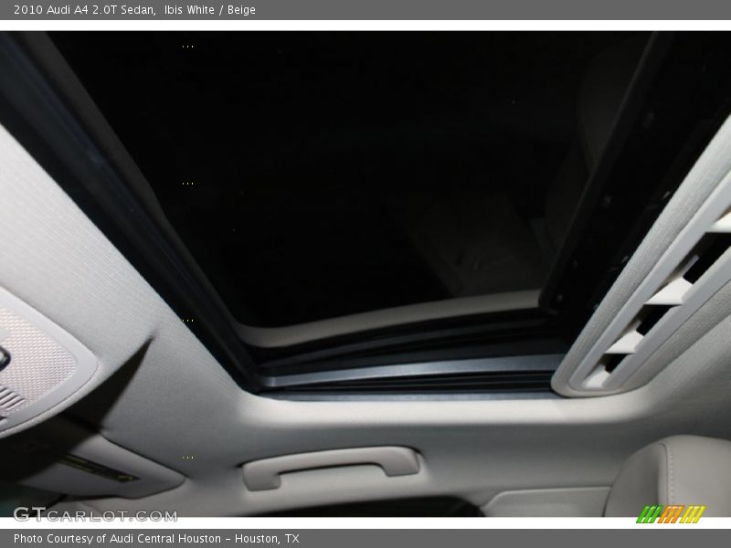 Ibis White / Beige 2010 Audi A4 2.0T Sedan