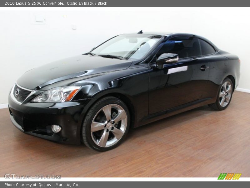 Obsidian Black / Black 2010 Lexus IS 250C Convertible
