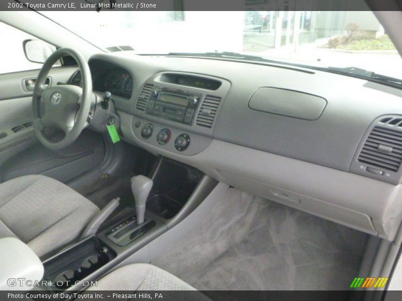 Lunar Mist Metallic / Stone 2002 Toyota Camry LE