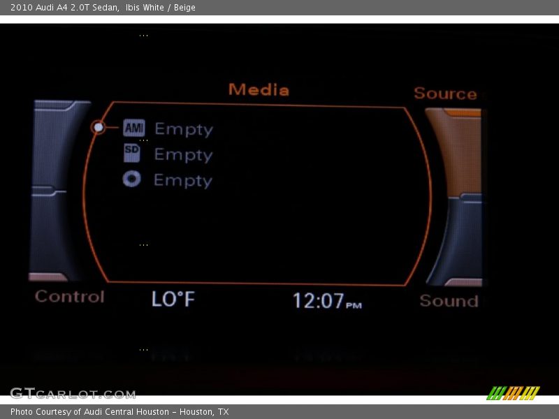 Ibis White / Beige 2010 Audi A4 2.0T Sedan