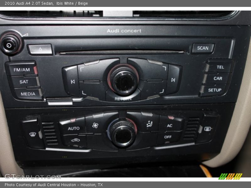 Ibis White / Beige 2010 Audi A4 2.0T Sedan