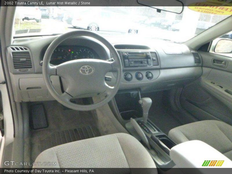Lunar Mist Metallic / Stone 2002 Toyota Camry LE
