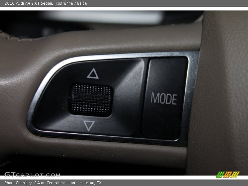 Ibis White / Beige 2010 Audi A4 2.0T Sedan
