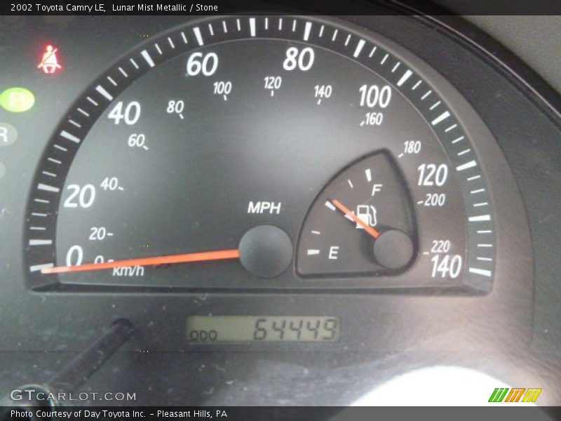 Lunar Mist Metallic / Stone 2002 Toyota Camry LE