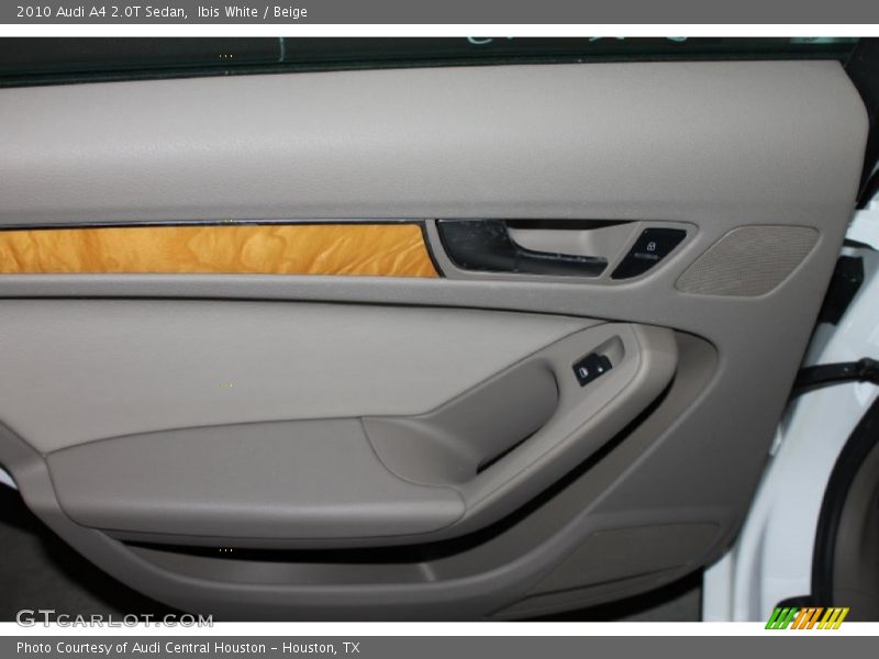 Ibis White / Beige 2010 Audi A4 2.0T Sedan