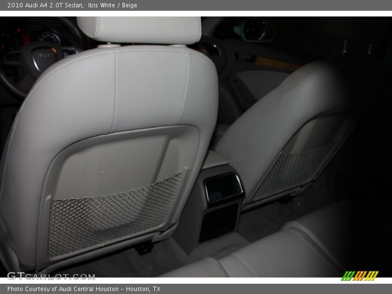 Ibis White / Beige 2010 Audi A4 2.0T Sedan