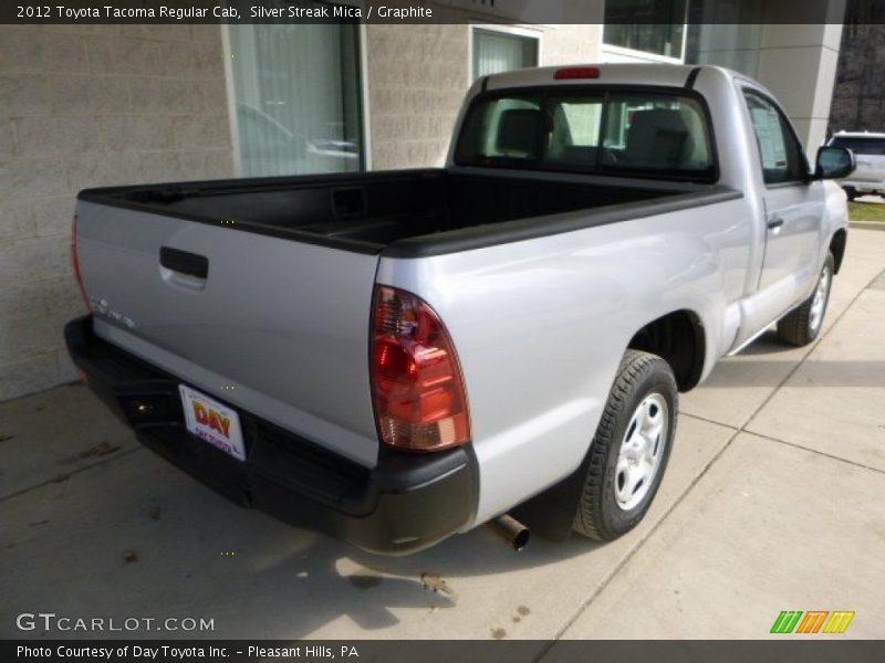 Silver Streak Mica / Graphite 2012 Toyota Tacoma Regular Cab