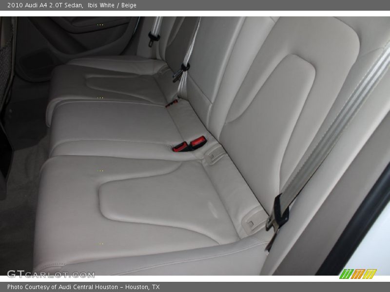 Ibis White / Beige 2010 Audi A4 2.0T Sedan