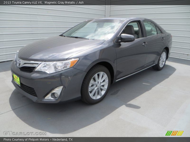 Magnetic Gray Metallic / Ash 2013 Toyota Camry XLE V6