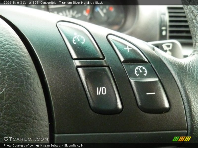 Controls of 2006 3 Series 325i Convertible