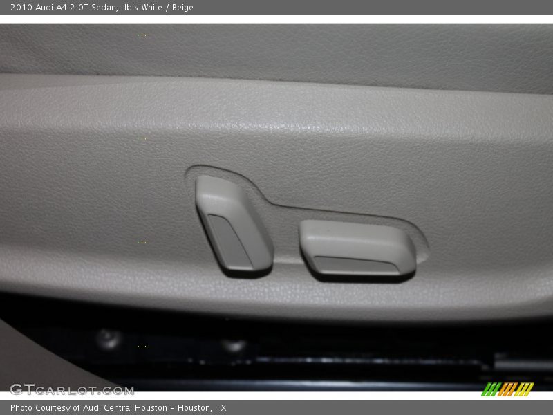 Ibis White / Beige 2010 Audi A4 2.0T Sedan