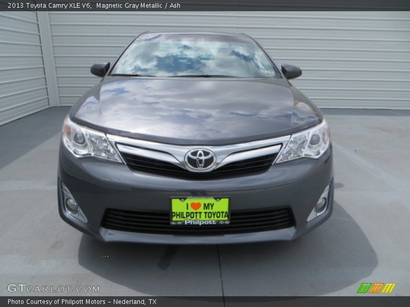 Magnetic Gray Metallic / Ash 2013 Toyota Camry XLE V6