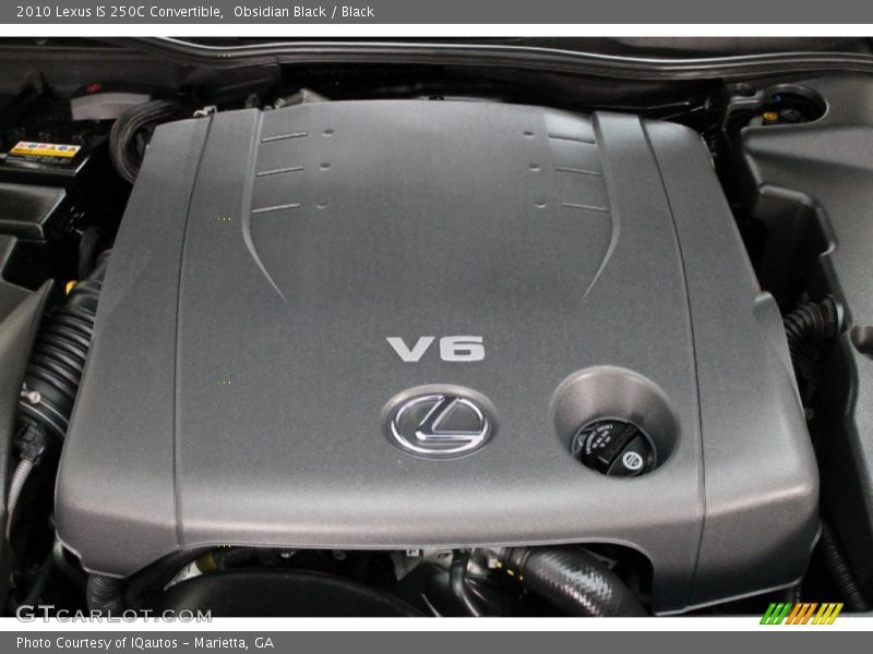 Obsidian Black / Black 2010 Lexus IS 250C Convertible