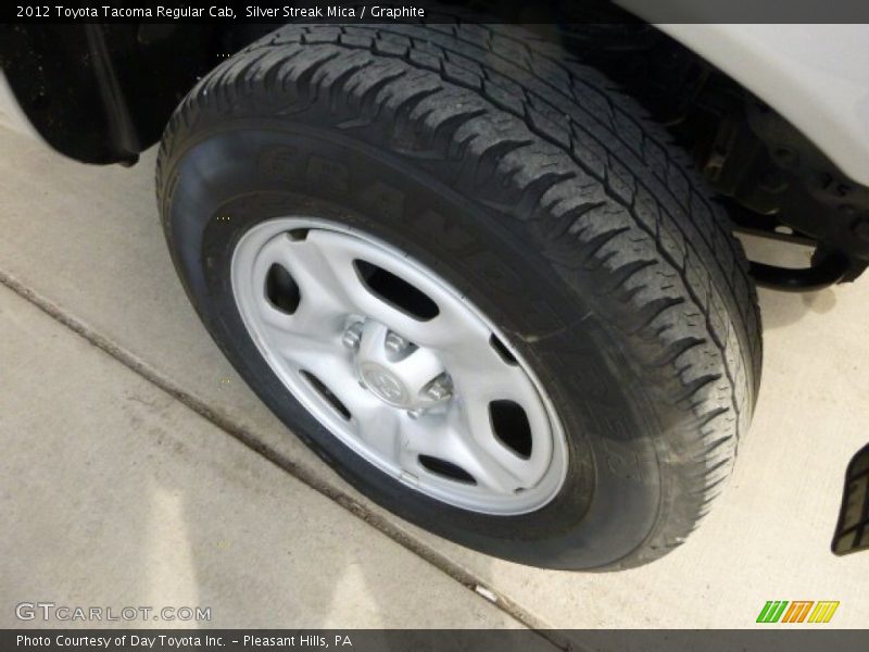 Silver Streak Mica / Graphite 2012 Toyota Tacoma Regular Cab