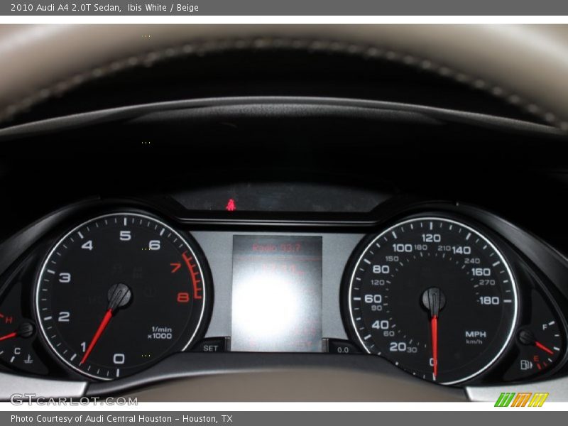 Ibis White / Beige 2010 Audi A4 2.0T Sedan