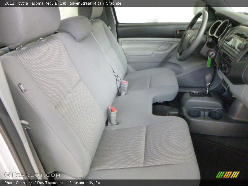 Silver Streak Mica / Graphite 2012 Toyota Tacoma Regular Cab