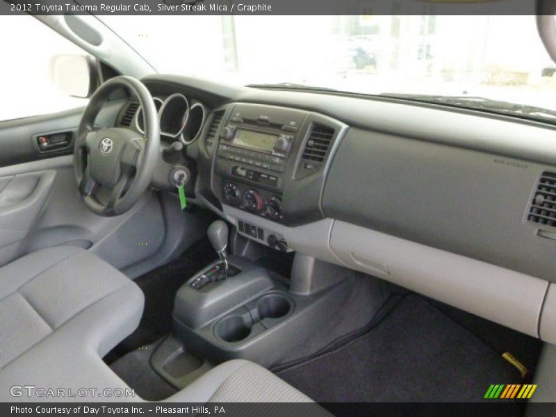 Silver Streak Mica / Graphite 2012 Toyota Tacoma Regular Cab