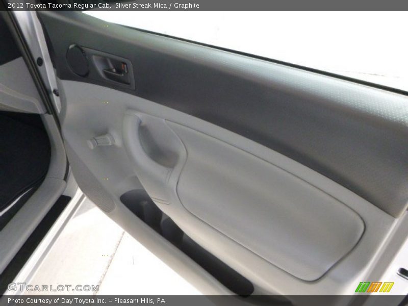 Silver Streak Mica / Graphite 2012 Toyota Tacoma Regular Cab