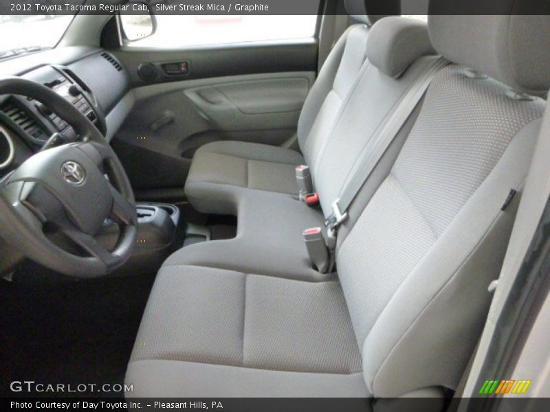 Silver Streak Mica / Graphite 2012 Toyota Tacoma Regular Cab