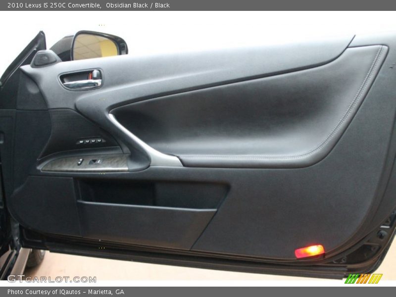 Obsidian Black / Black 2010 Lexus IS 250C Convertible
