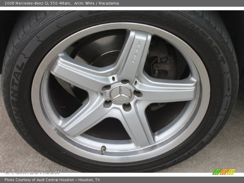 Arctic White / Macadamia 2008 Mercedes-Benz GL 550 4Matic