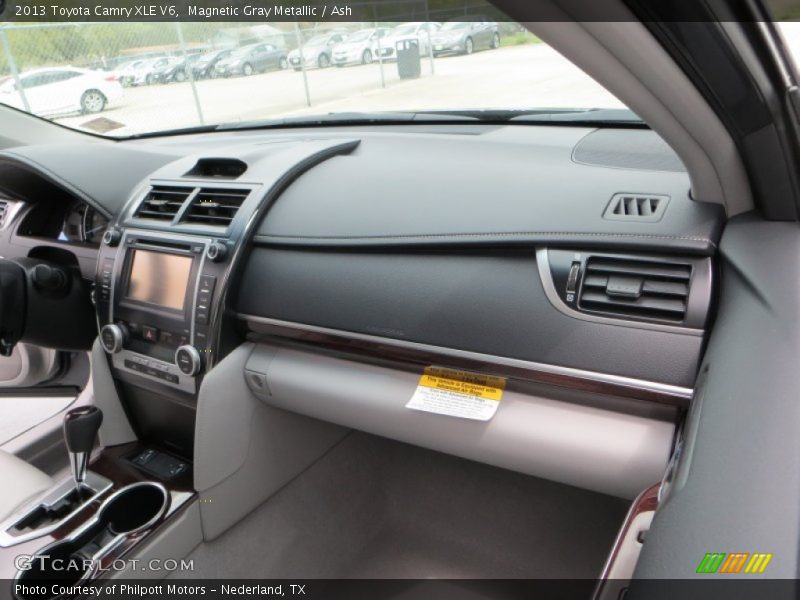 Magnetic Gray Metallic / Ash 2013 Toyota Camry XLE V6