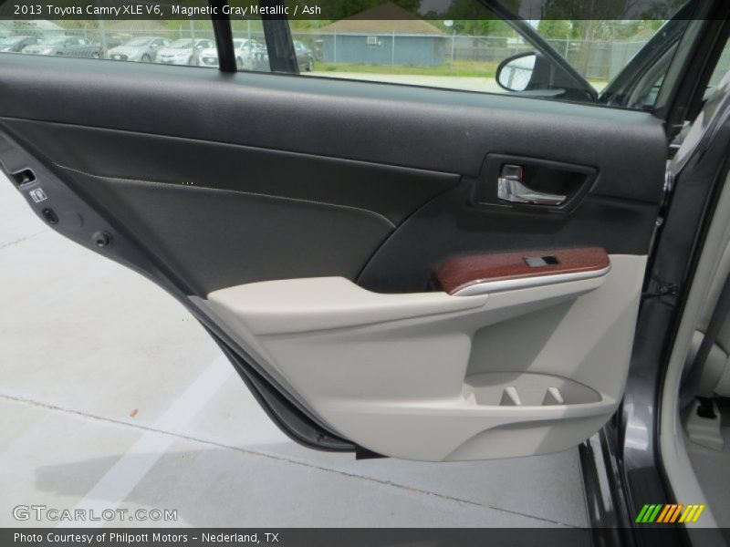 Magnetic Gray Metallic / Ash 2013 Toyota Camry XLE V6