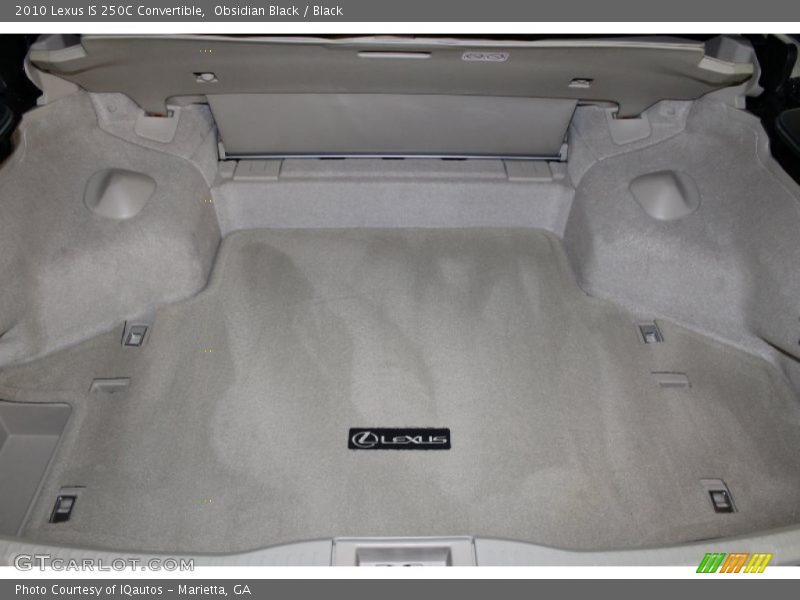 Obsidian Black / Black 2010 Lexus IS 250C Convertible