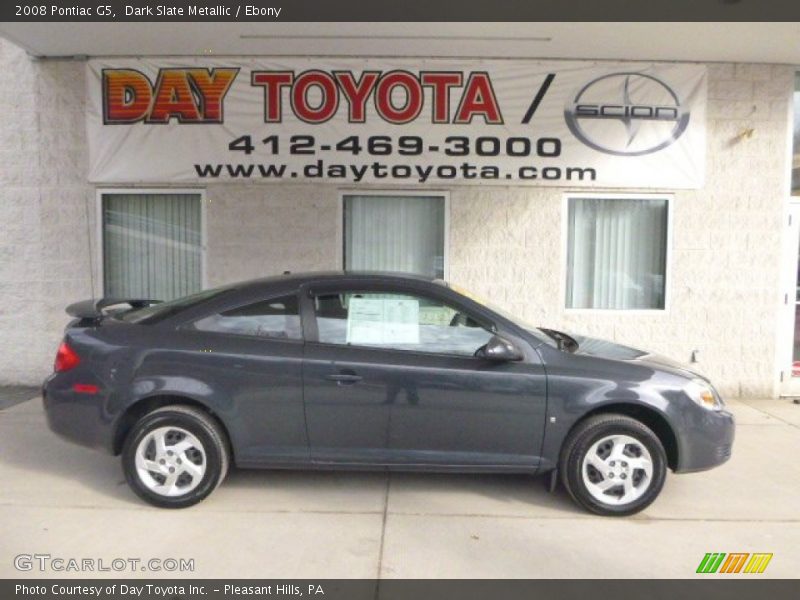 Dark Slate Metallic / Ebony 2008 Pontiac G5