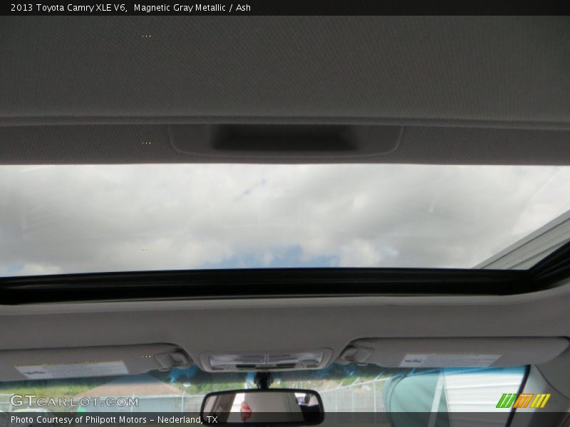 Magnetic Gray Metallic / Ash 2013 Toyota Camry XLE V6