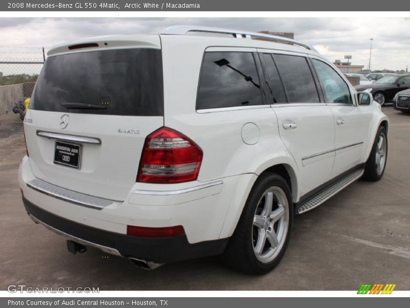 Arctic White / Macadamia 2008 Mercedes-Benz GL 550 4Matic