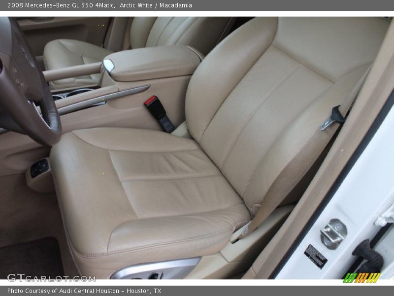 Arctic White / Macadamia 2008 Mercedes-Benz GL 550 4Matic