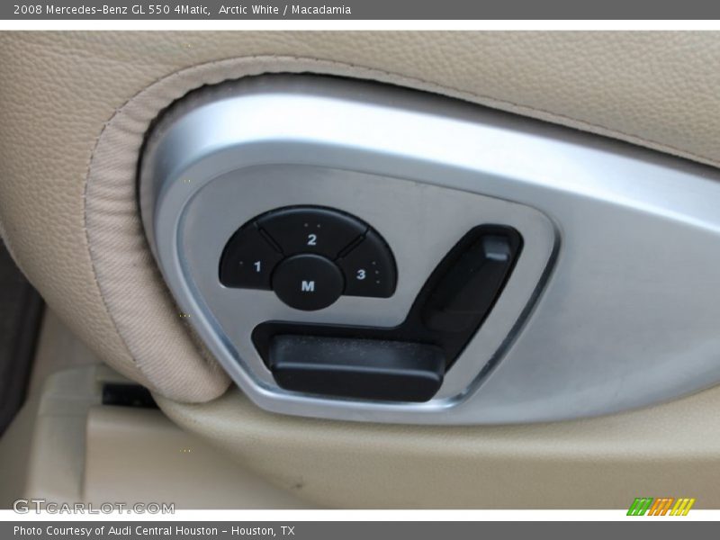Arctic White / Macadamia 2008 Mercedes-Benz GL 550 4Matic