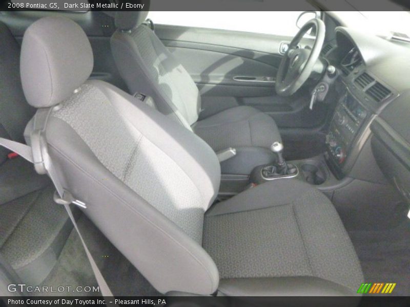 Dark Slate Metallic / Ebony 2008 Pontiac G5