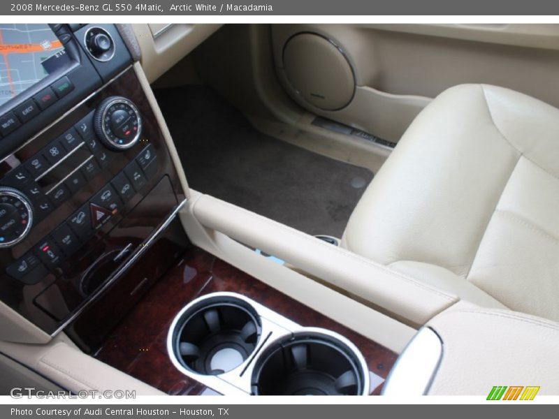Arctic White / Macadamia 2008 Mercedes-Benz GL 550 4Matic