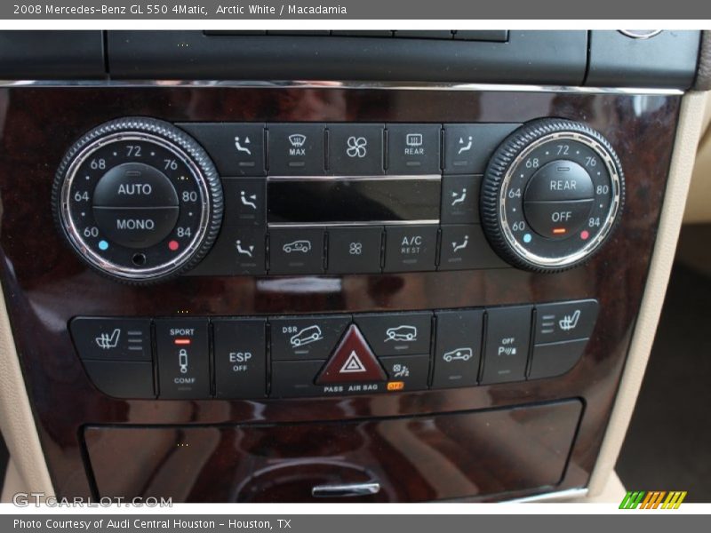 Arctic White / Macadamia 2008 Mercedes-Benz GL 550 4Matic